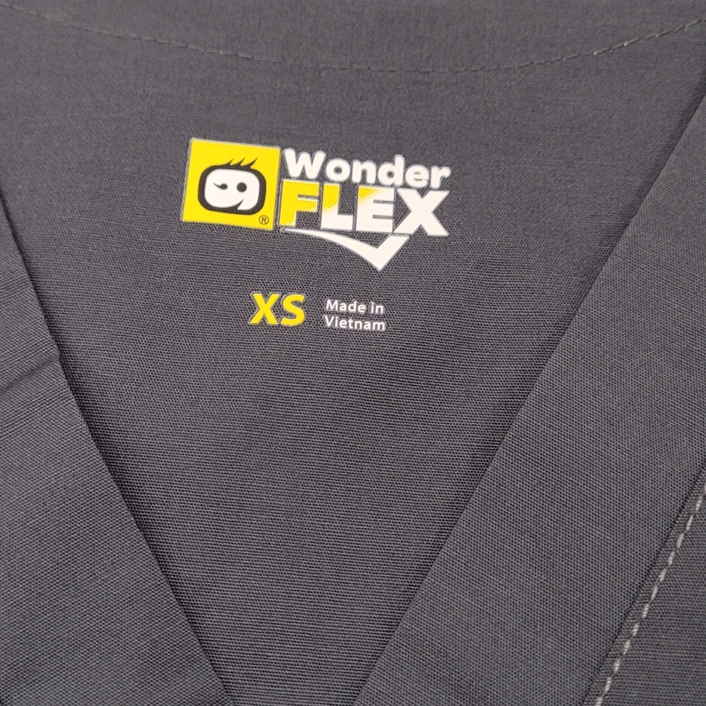 Wonderflex scrubs size xs both pants and top in pewter grey brand new never used